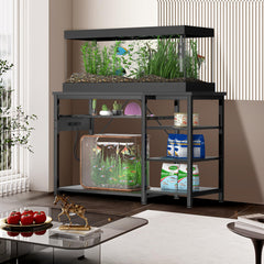 Keelian stand side view highlights rugged steel frame and wobble-free support.