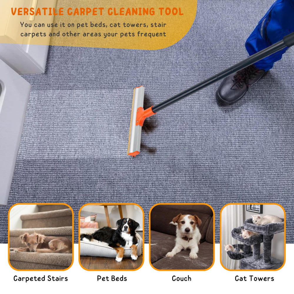 KeFanta handheld tool for quick fur removal from blankets and clothes.