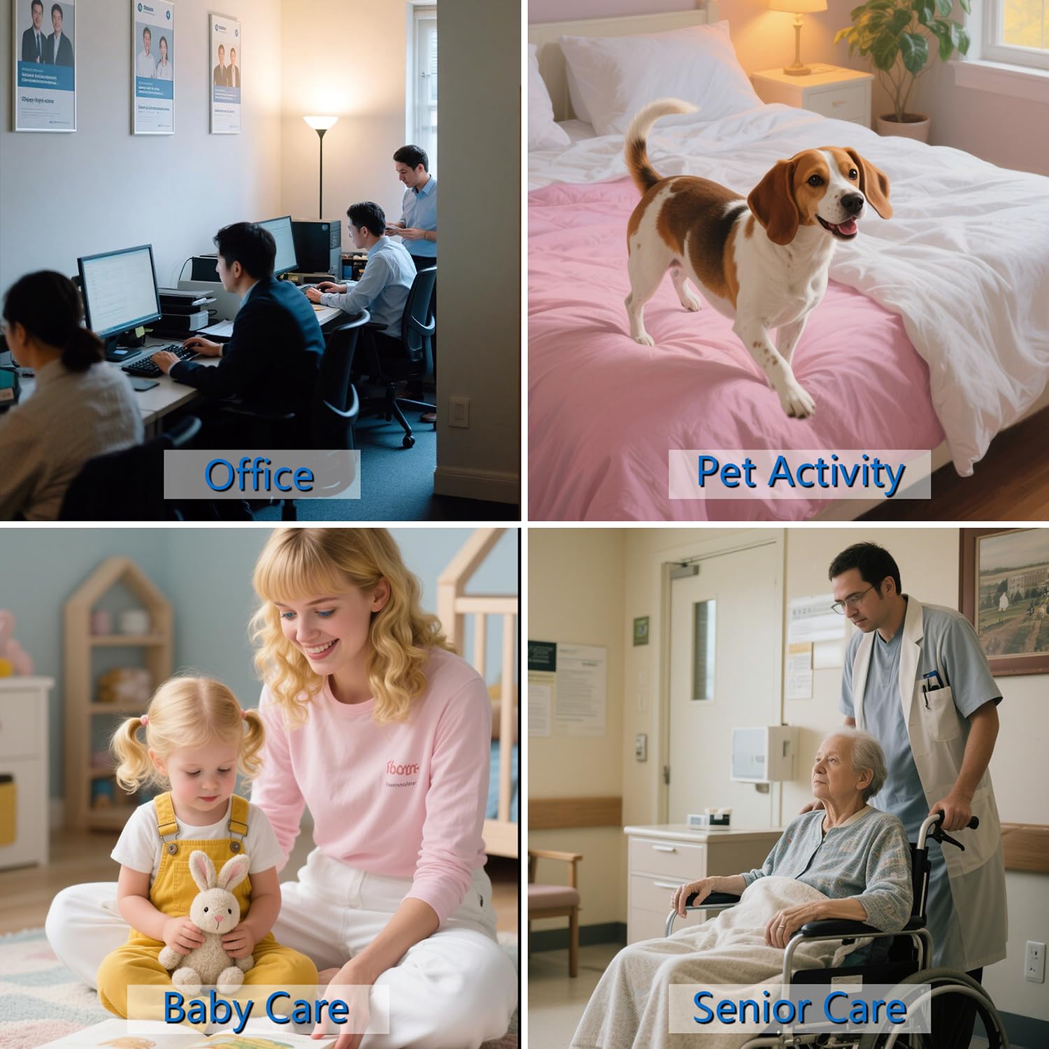 KEHZKCT plug-and-record setup enables instant monitoring in any room.