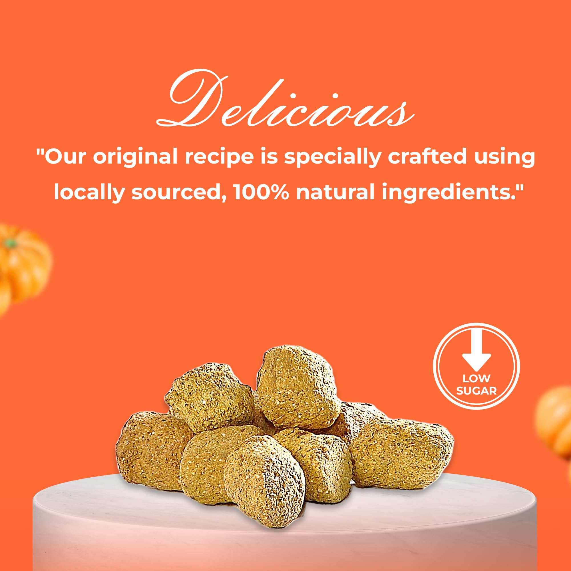 Kelcies Pumpkin Spice no-wheat, no-soy formula supports simple diets