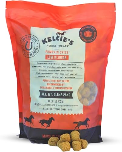 Kelcies Pumpkin Spice treats 5lb pack front for tasty rewards during training
