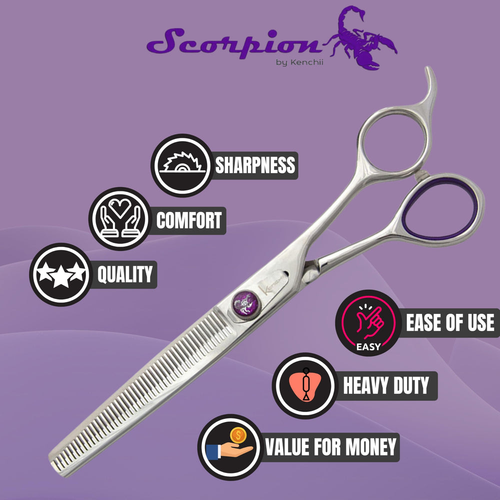 Kenchii Scorpion included oil and finger insert simplify maintenance and improve control.