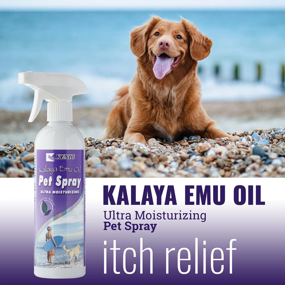 Kenic Emu Oil Spray coat detail—deep conditioning with non-greasy finish