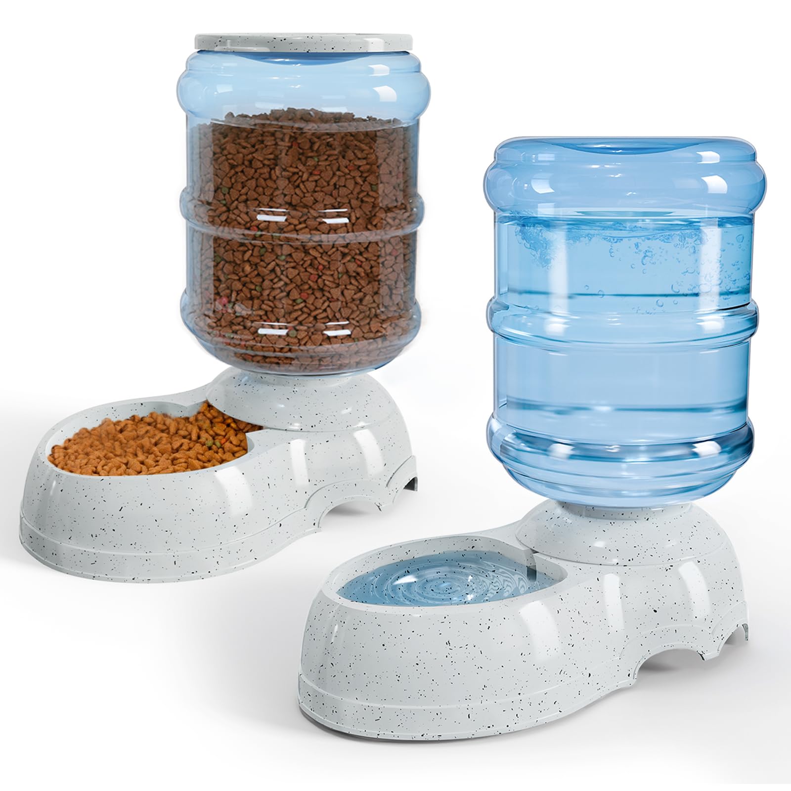 Kenond automatic dog feeder with 3-gallon capacity keeps large pets fed during travel