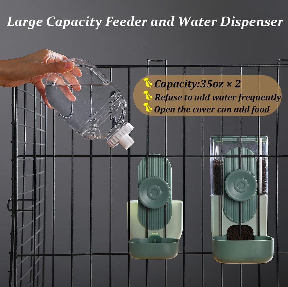 Kenond double-sided hanging design green provides convenient access from all sides.