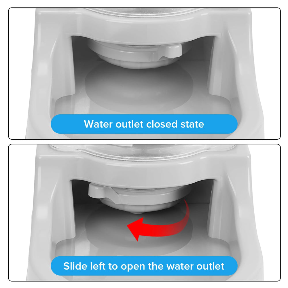 Kenond non-slip base keeps the bowl steady on indoor and outdoor surfaces.