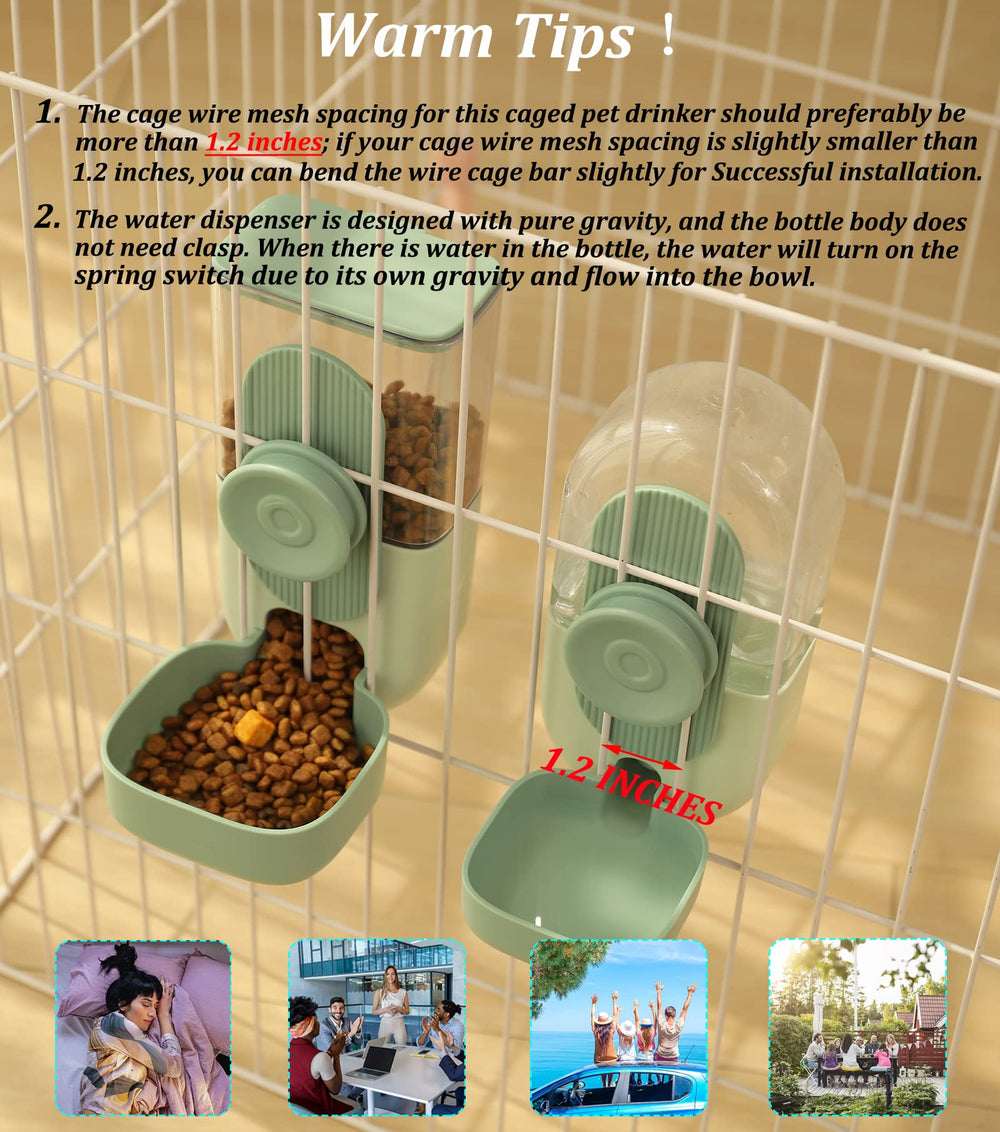 Kenond rotating buckle cage-mount green keeps the unit secure on cages.