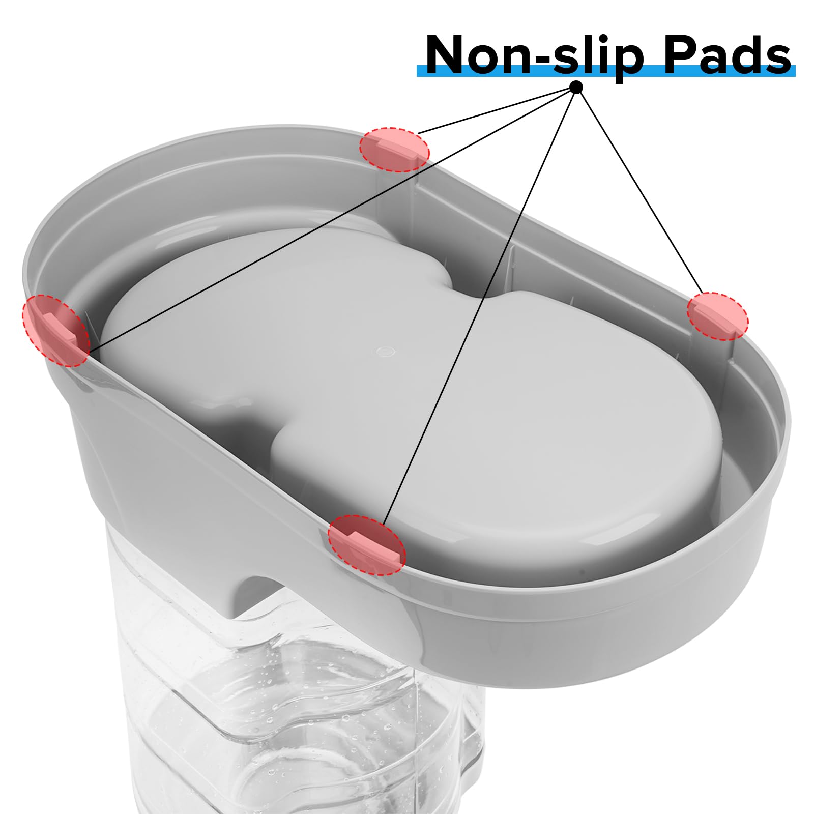 Kenond tilted wide-mouthed bowl ensures smooth flow and fewer clogs