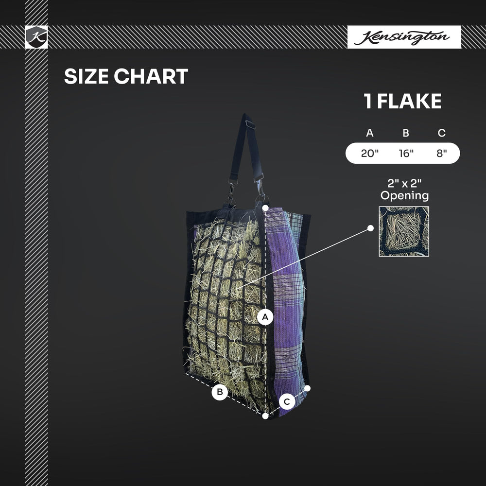 kensington deluxe slow feed bag textilene sides and bottom for durable waste reduction
