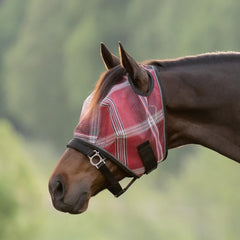 Kensington fly mask provides 73% UV protection to shield vision and reduce glare.