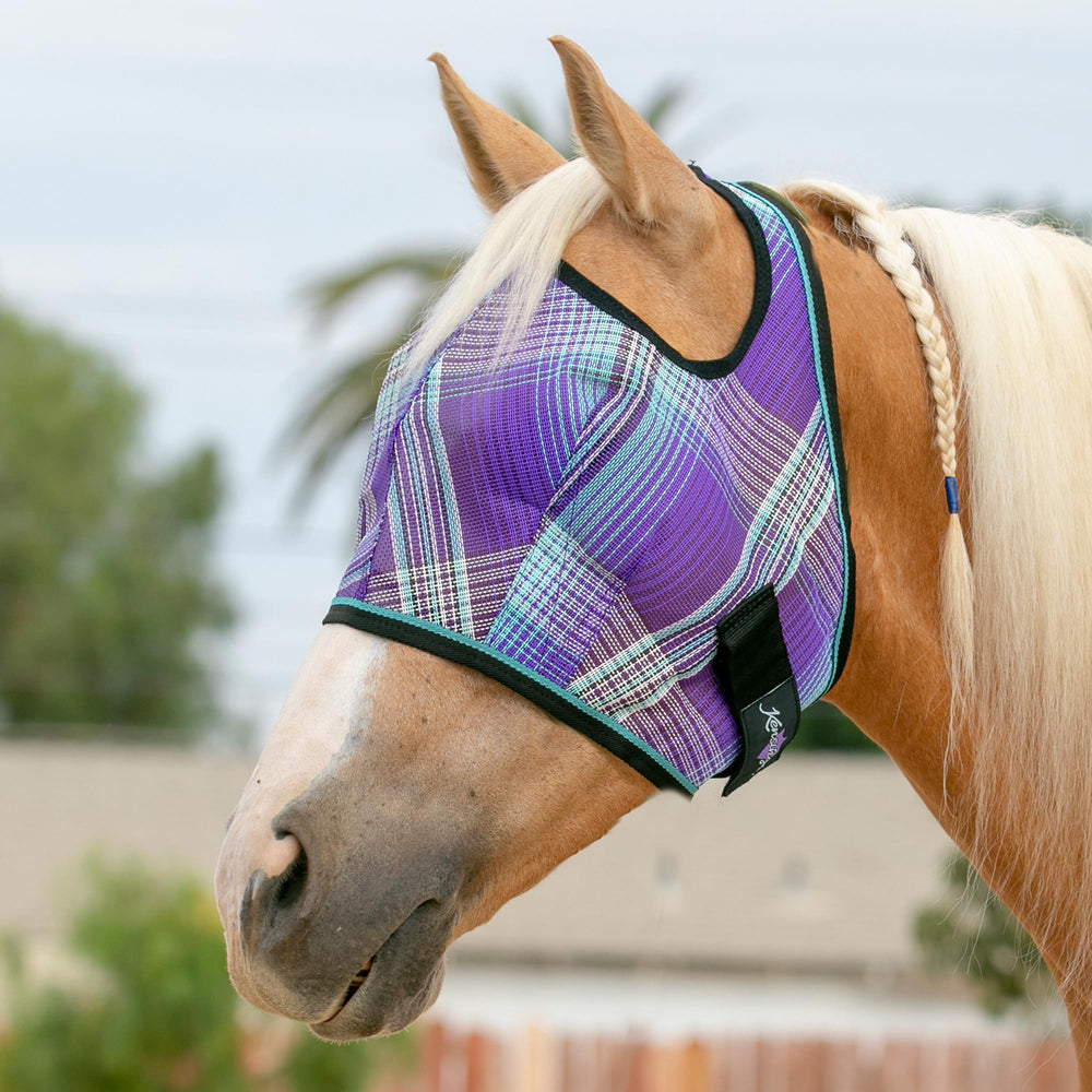 Kensington Fly Mask breathable webbing for airy wear