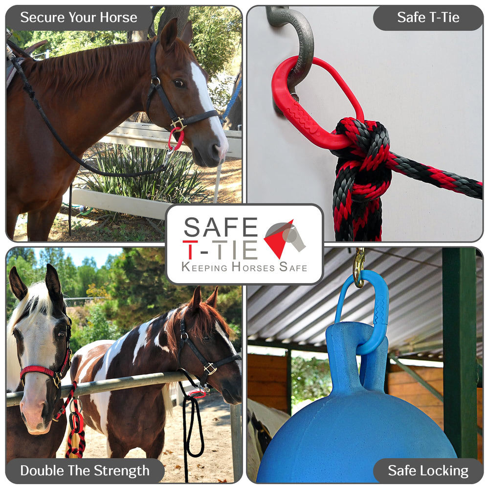 Kensington Protective Products Horse Tie, rotura de emergencia para liberación segura.