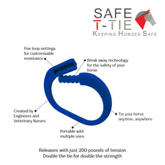 Kensington Protective Products Horse Tie, diseño de seguridad para evitar tirones.