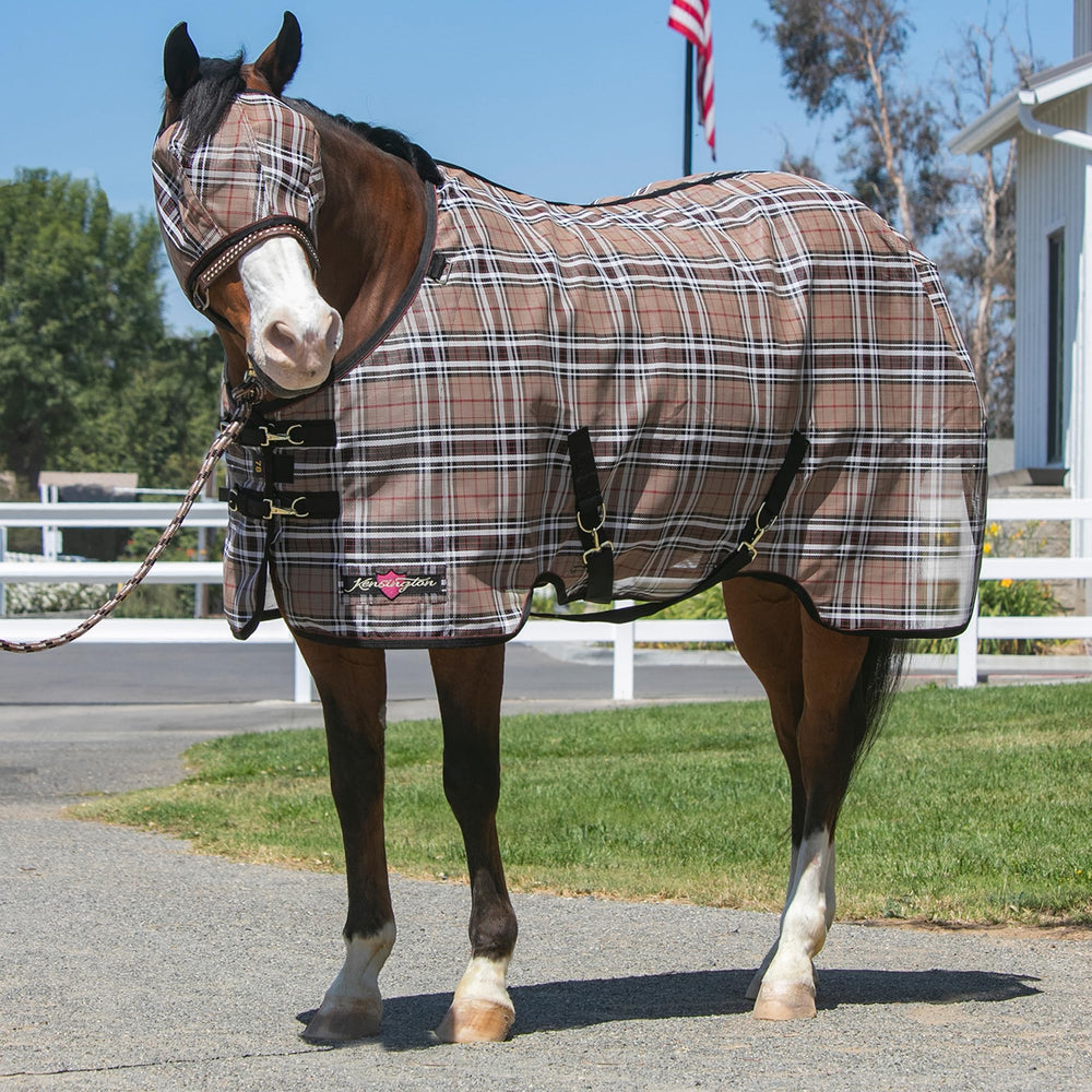 Kensington UV-protection visual demonstrates sun fade resistance during summer turnout
