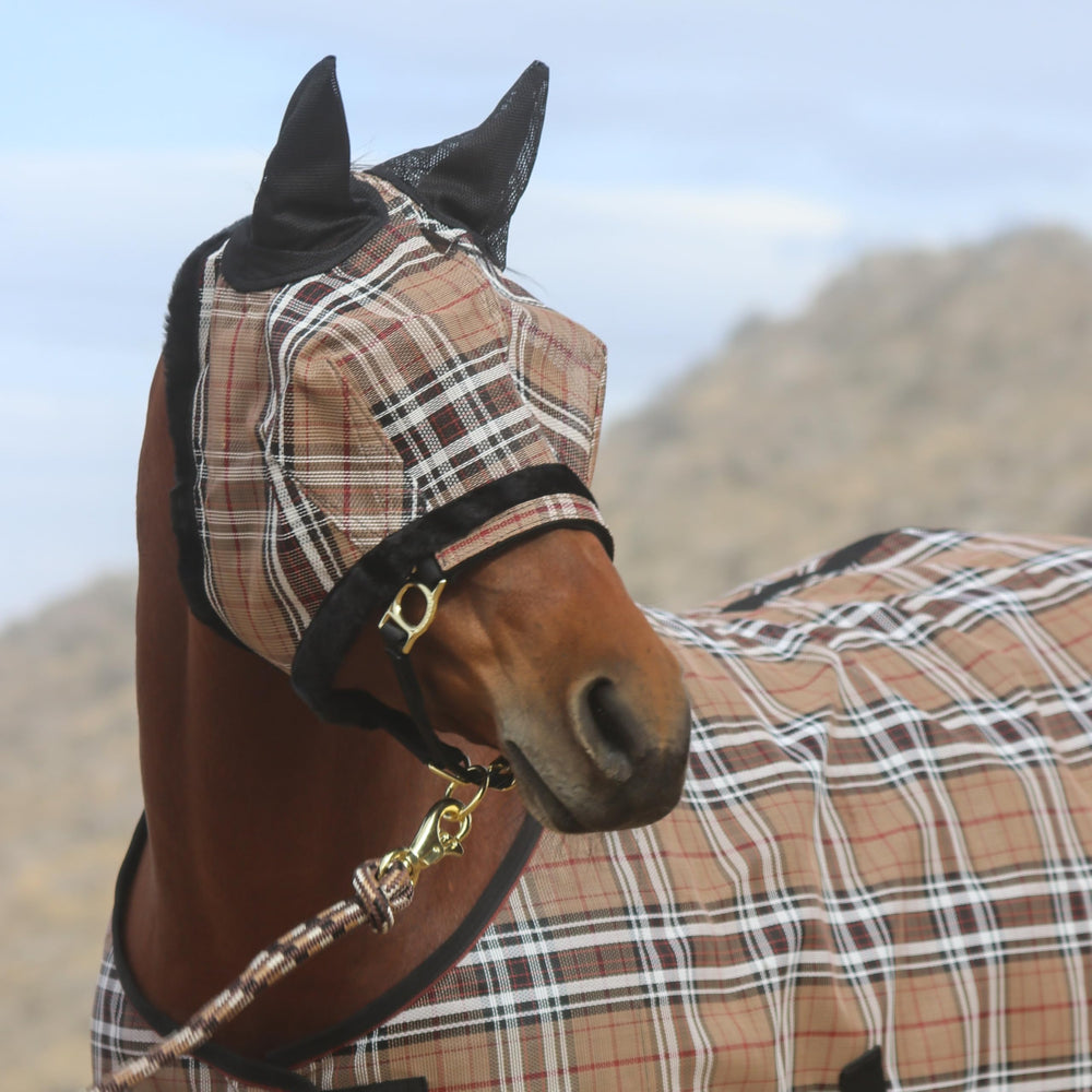 Kensington Signature Fly Mask double locking closure ensures secure fit