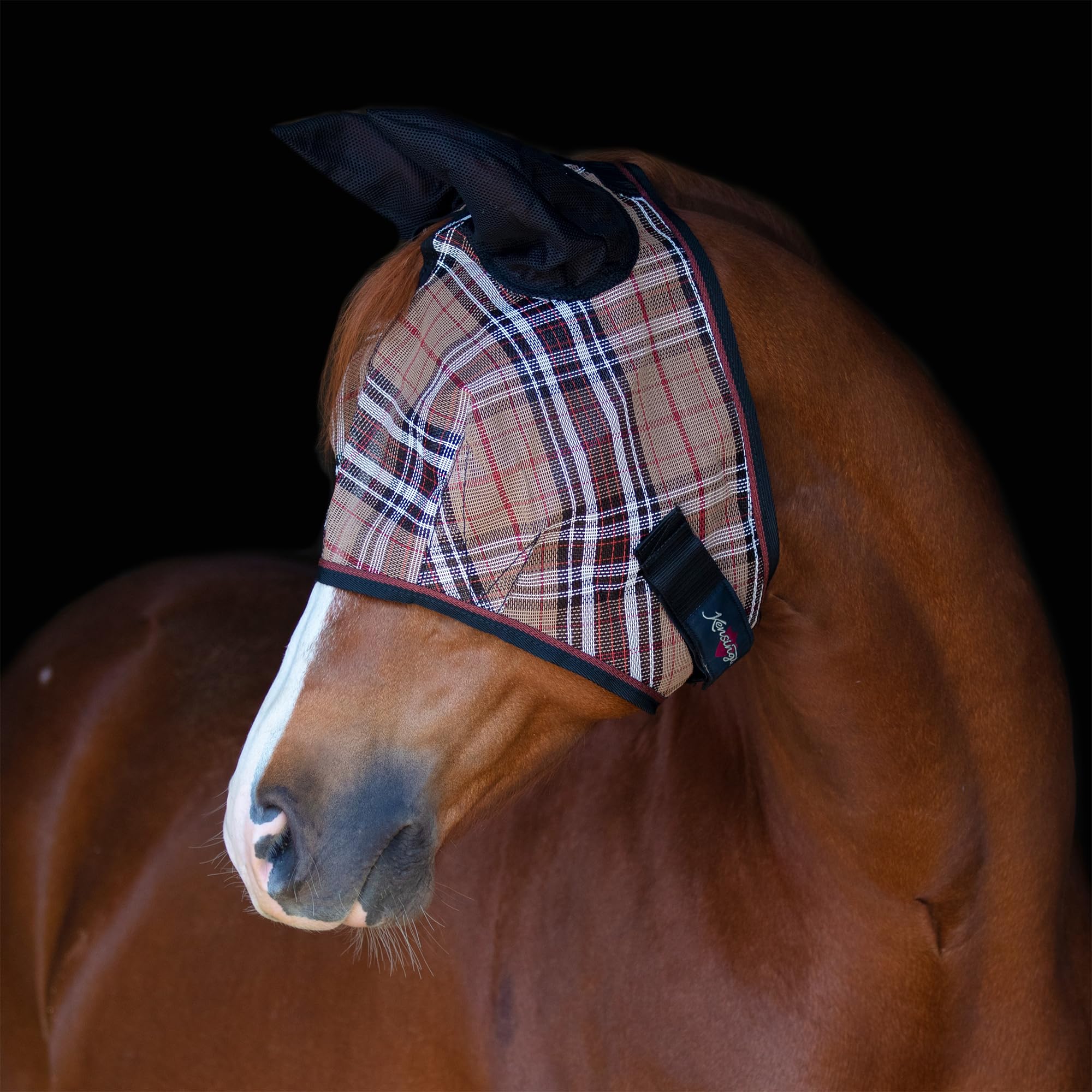 Kensington Signature Fly Mask durable web trim guards edges against wear