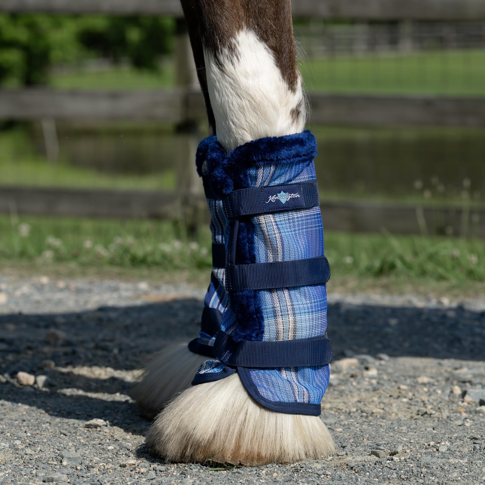 Kensington Signature Pony Turnout back view highlights durable construction