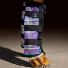 Kensington SuperMesh Turnout side view highlights three-strap adjustable fasteners for a custom fit