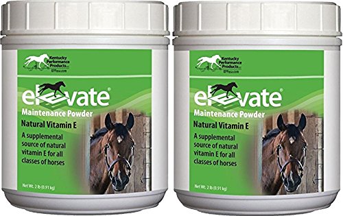 Kentucky Performance Prod Elevate bottle close-up for natural vitamin E supporting horse muscles