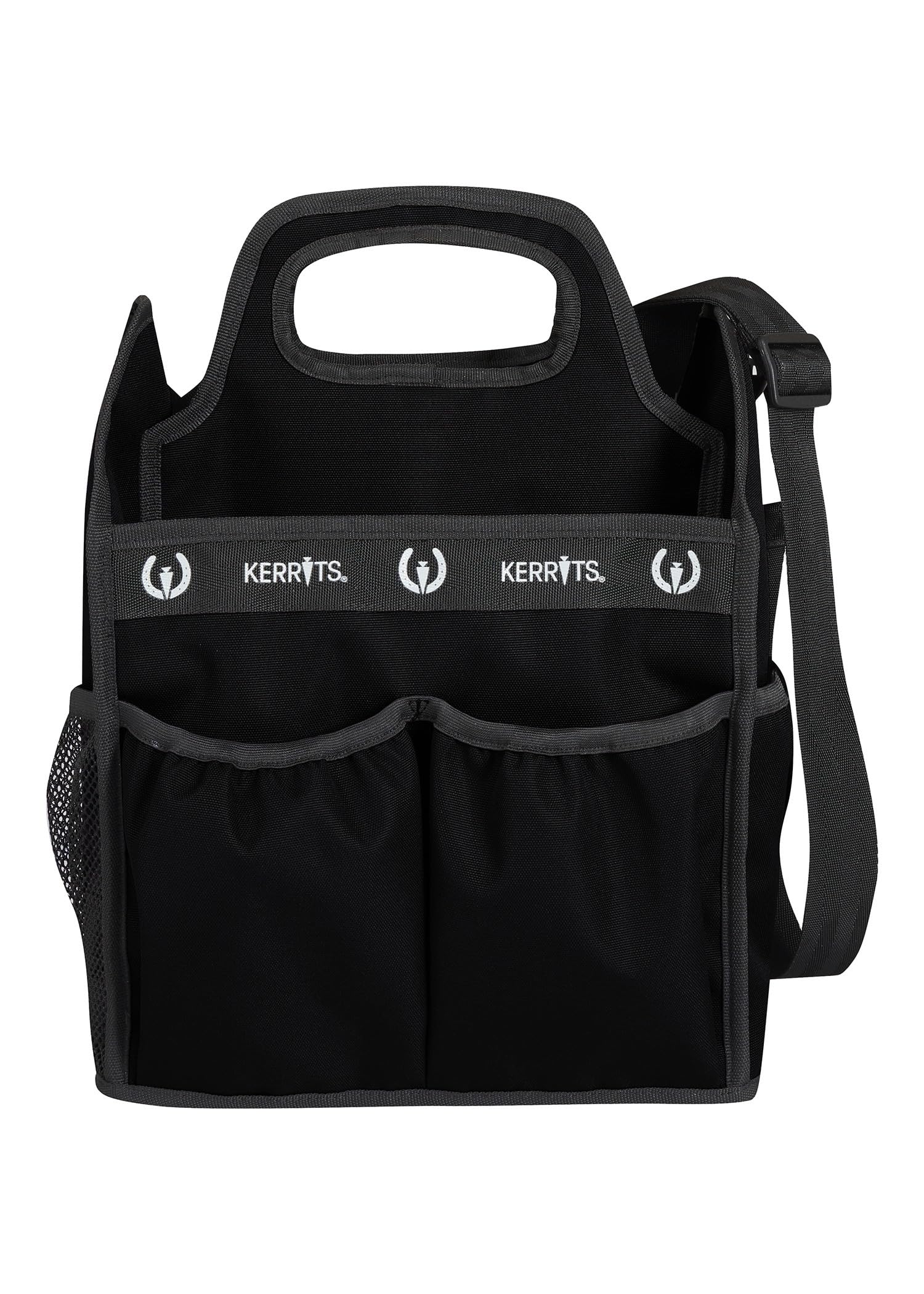 Kerrits Barn Caddy black exterior pockets enable quick gear access