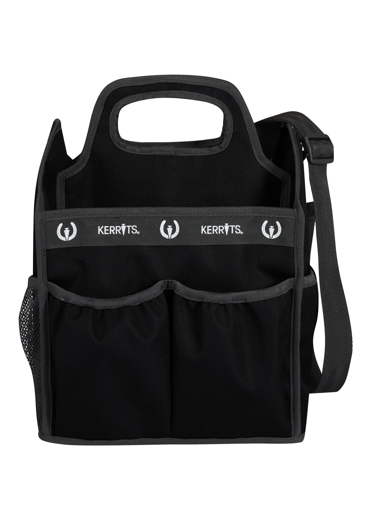 Kerrits Barn Caddy black exterior pockets enable quick gear access