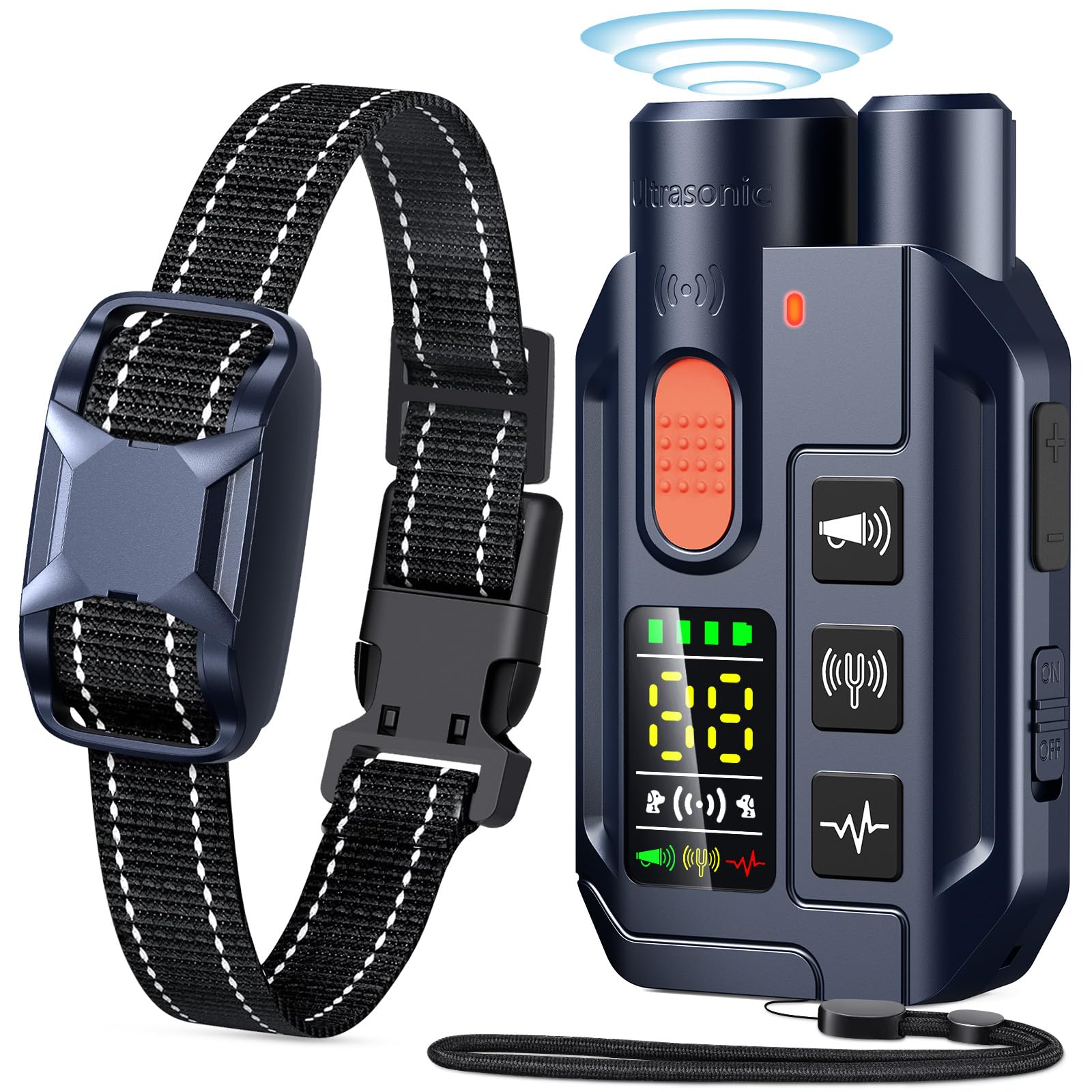 Ketwini 2in1 dog shock collar remote control for versatile training sessions
