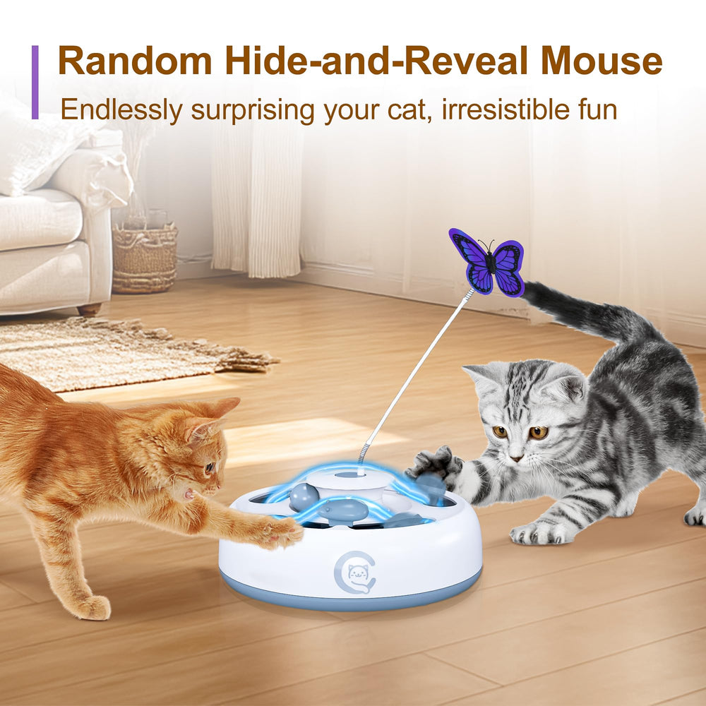 Kezlume track-balls module — track-based pawing provides interactive exercise.