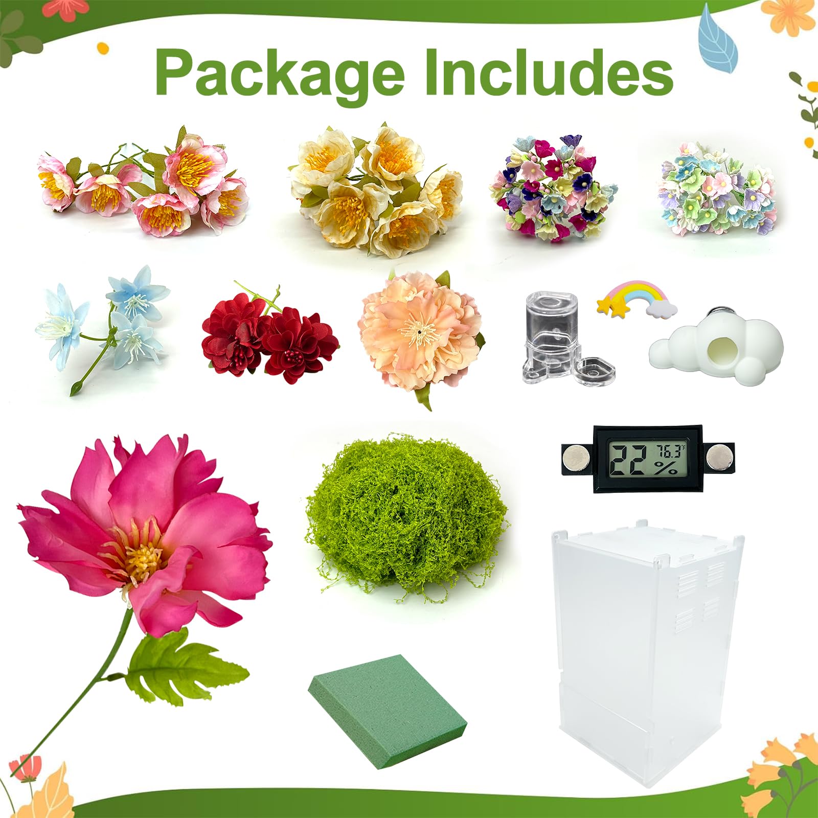 KFPSHLQE temperature humidity detector in enclosure enables microclimate awareness.
