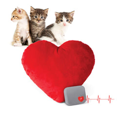 K&H Mother's Heartbeat Pillow kitten red 6in soothing rhythm.