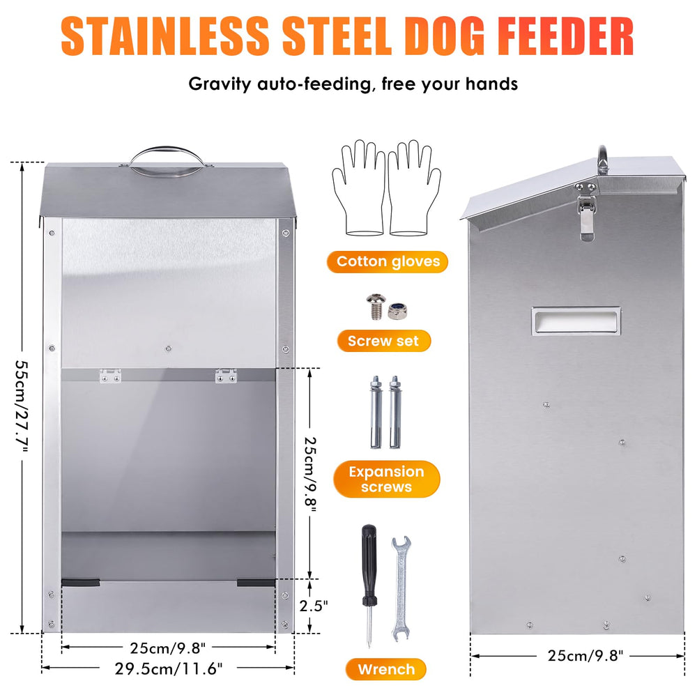KHEARPSL large-breed-friendly design handles substantial portions.