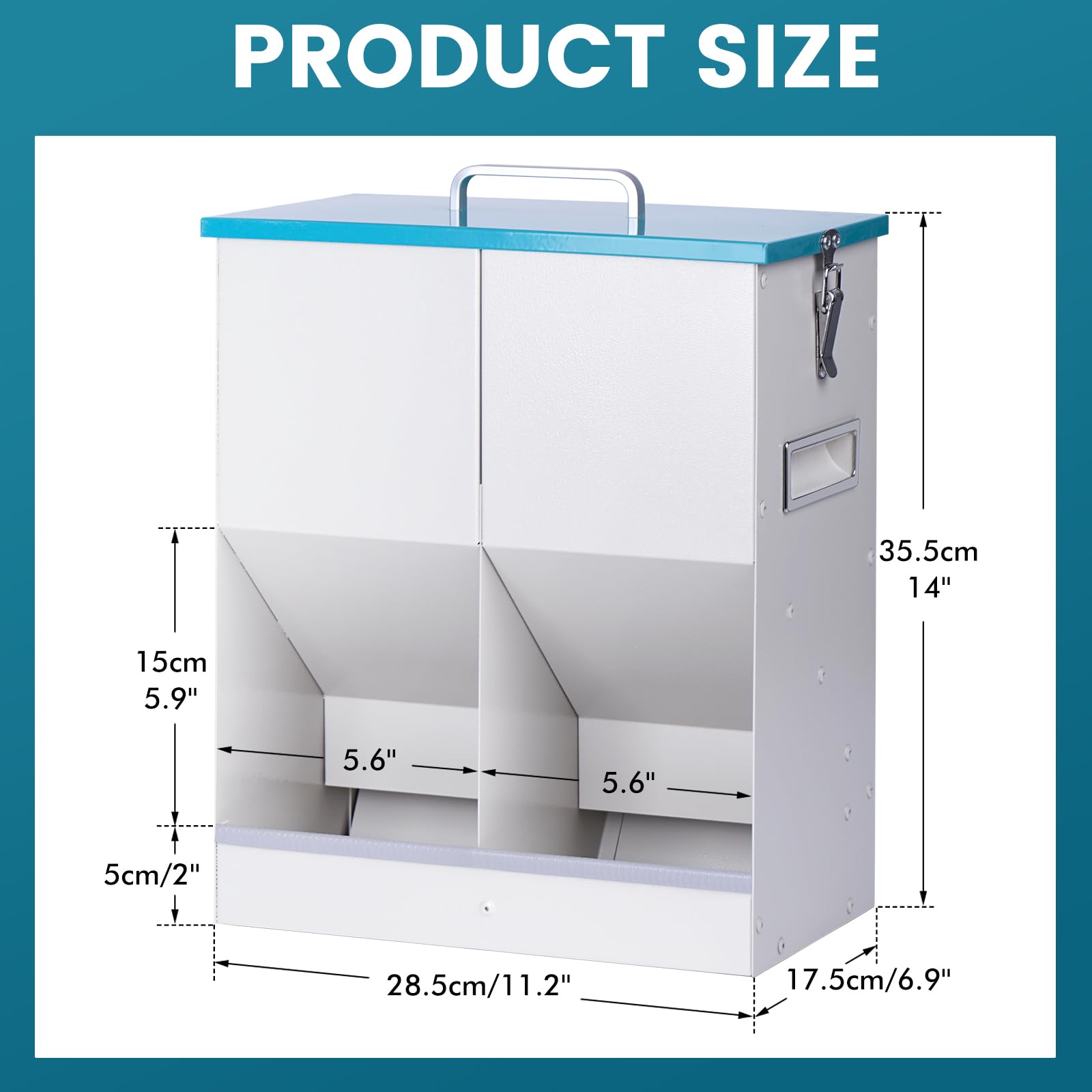 KHEARPSL no-assembly-needed design makes setup quick and convenient.