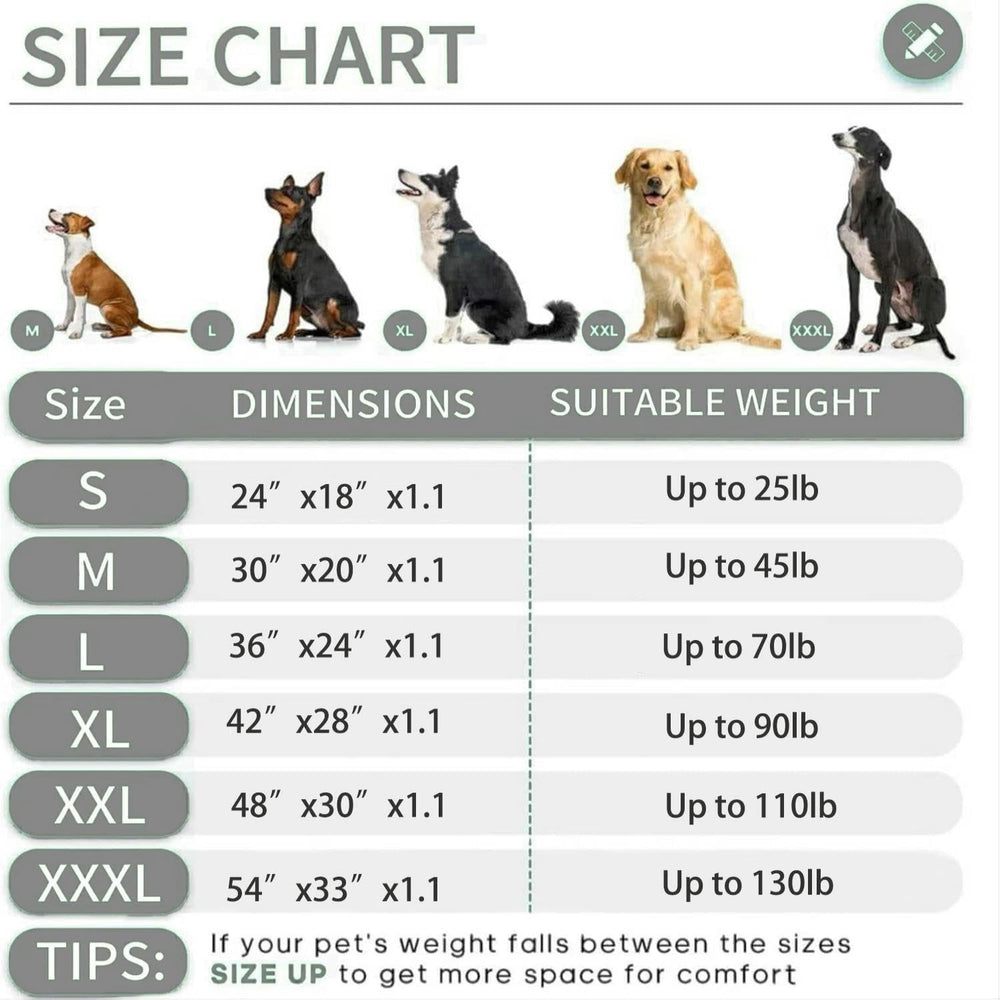 KHONSU PET waterproof canvas side for easy cleaning.
