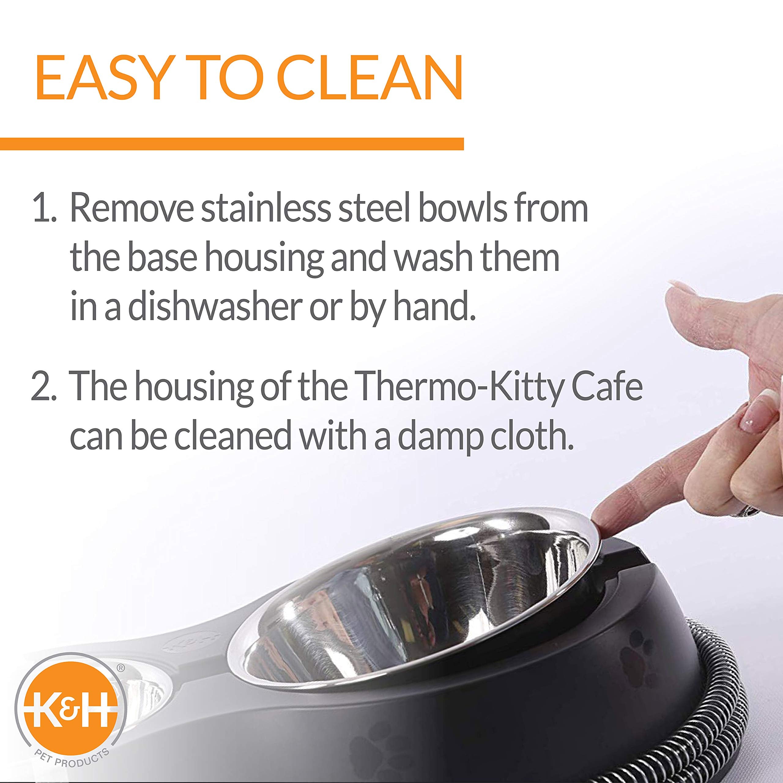 Safety-listed design by K&amp;H for reliable outdoor pet hydration.