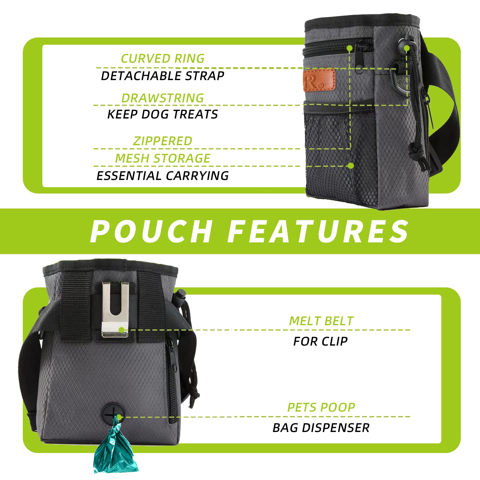 KHPR pouch wear options demonstrate hands-free training versatility