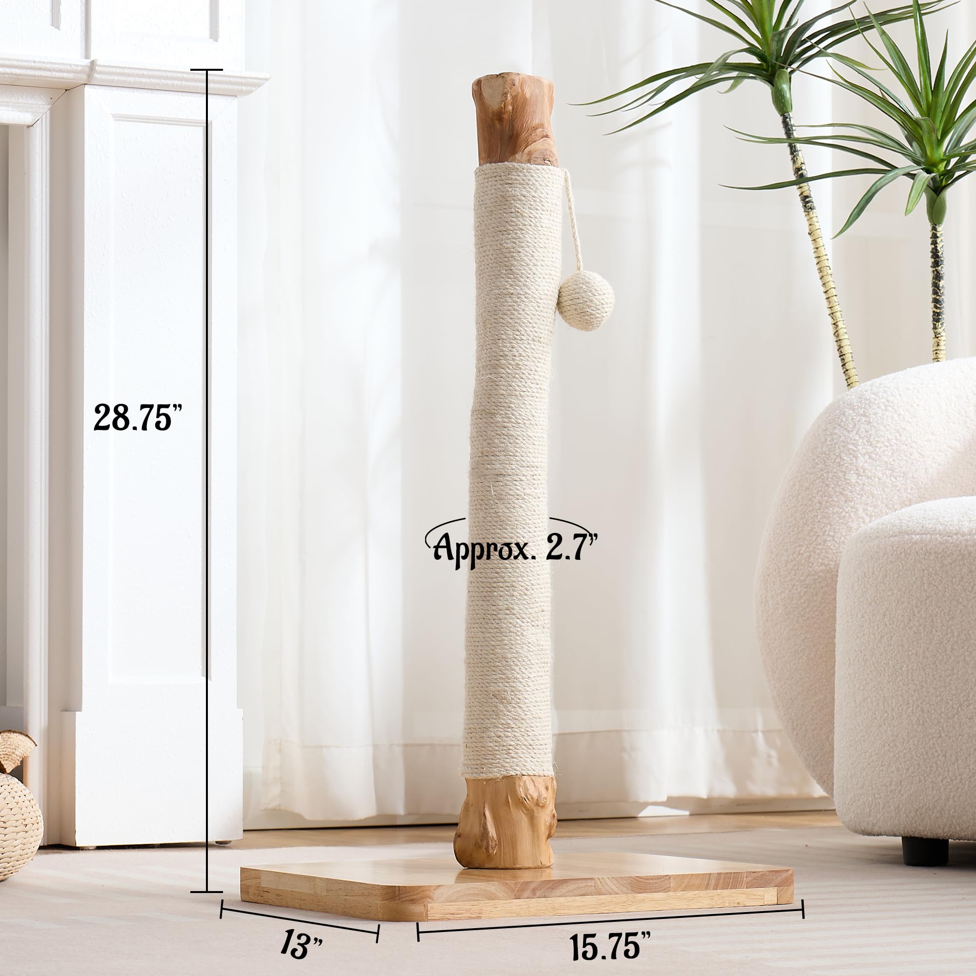 Kicari white color option blends with modern home decor.