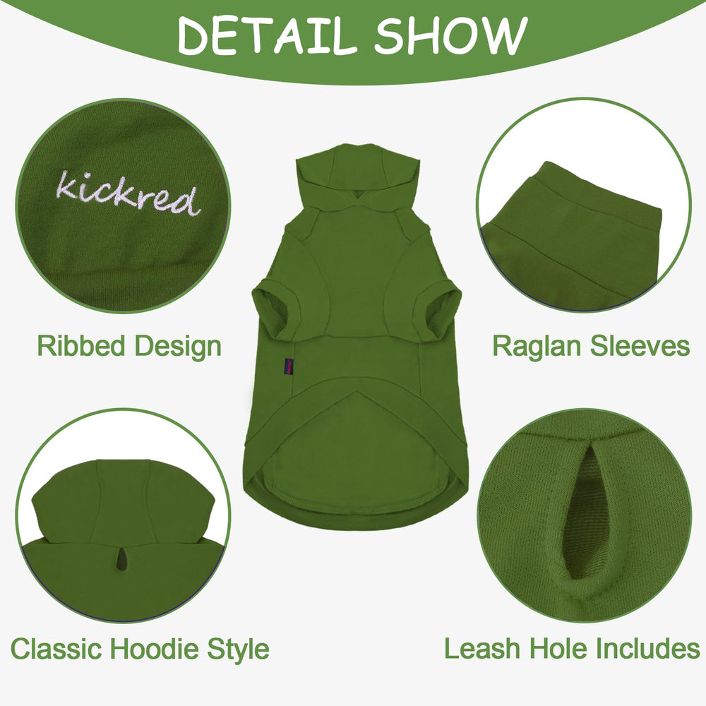 Kickred hoodie pocket detail showing convenient kangaroo pocket for small items