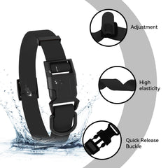 Kidding Pets waterproof dog collar ready for outdoor use and muddy days.