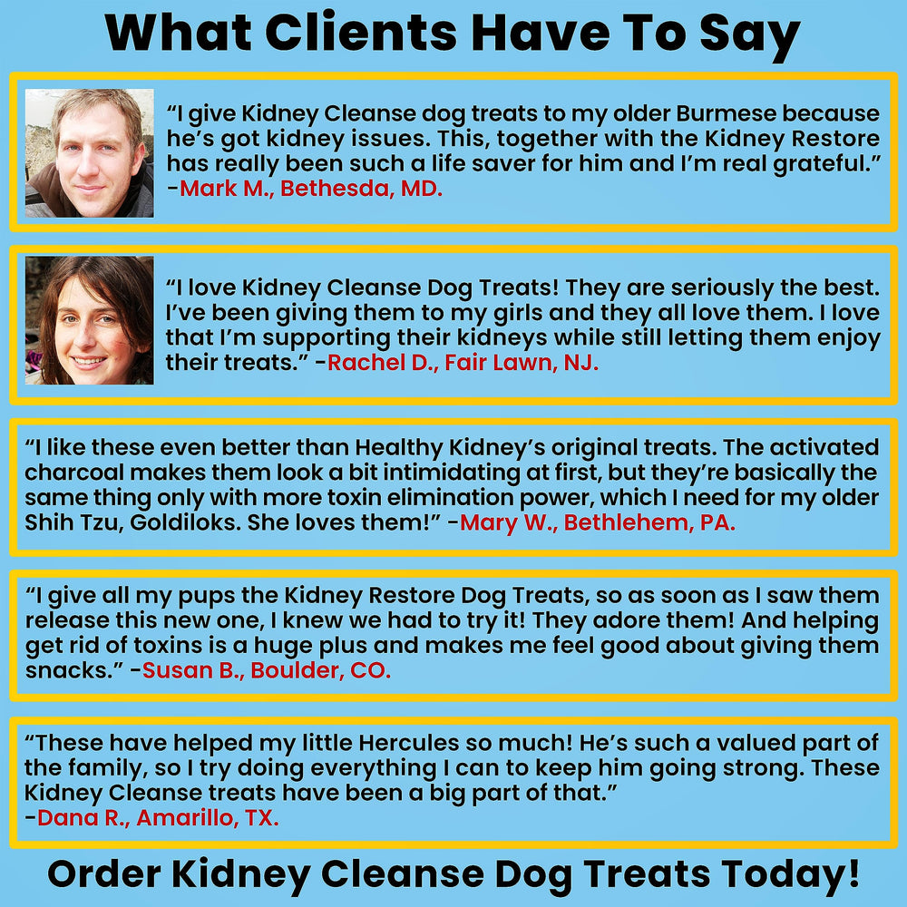 Kidney Restore activated carbon and vitamins highlight toxin elimination and immune support