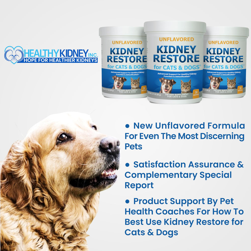 Kidney Restore prebiotics support gut health to aid renal function