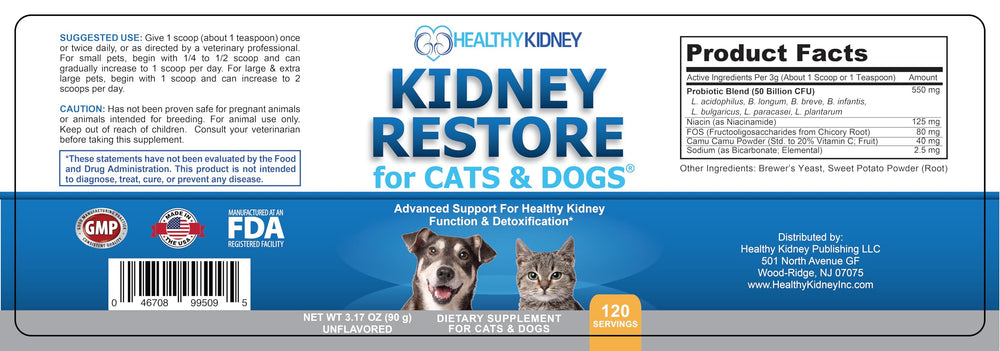Kidney Restore urinary health emphasis on normal urination and hydration support