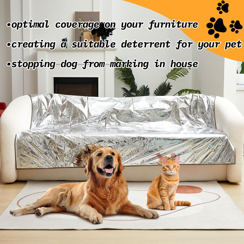 Kigley furniture guard pad folds away for easy storage after use.