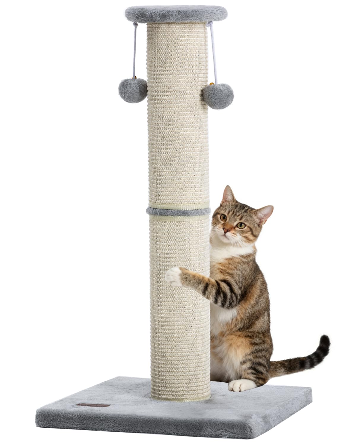 Kilodor 34-inch cat scratching post tall design for indoor use.