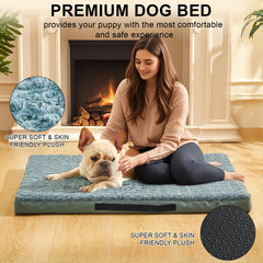 Kimpets durable Oxford fabric dog bed for everyday use and easy care.