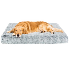 Kimpets fluffy orthopedic dog bed foam provides joint support.