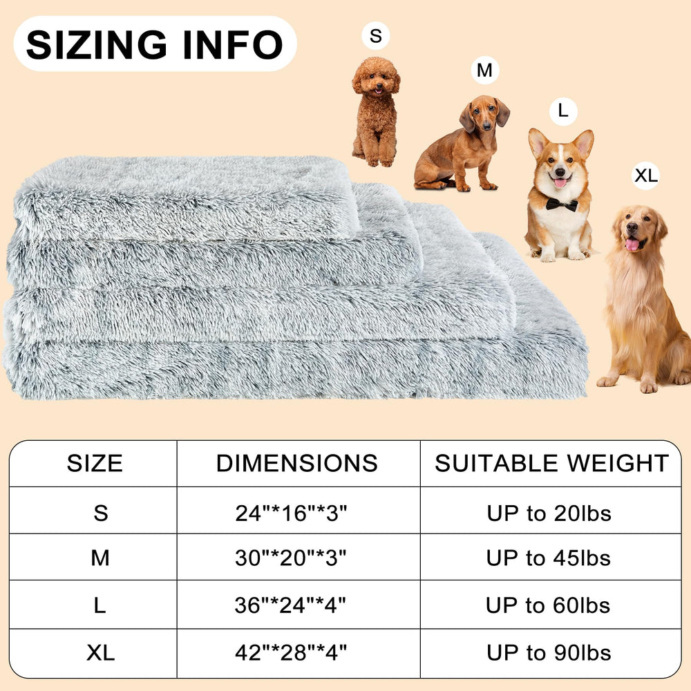Kimpets portable dog bed suitable for crates and travel.