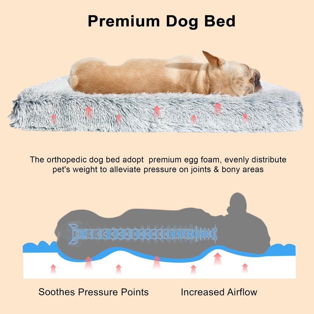 Kimpets washable cover in grey simplifies cleaning and hygiene.