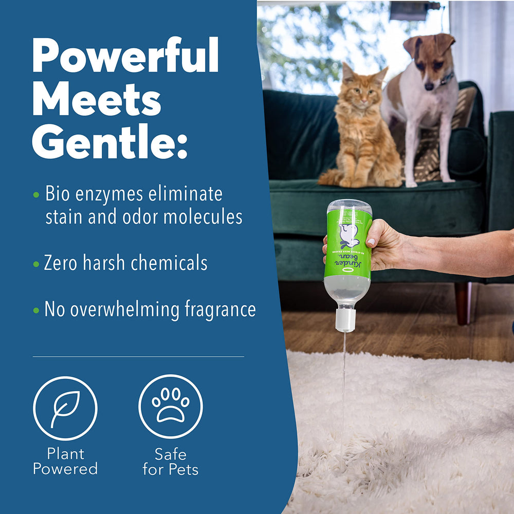 Kinderbean safe for pets and environment communicates non-toxic formula