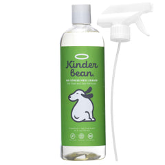 Kinderbean stain and odor eliminator bottle with spray top for light surface stains