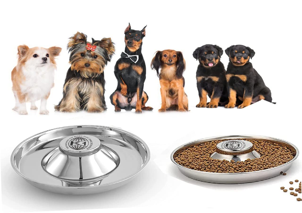 King International puppy mush bowl usage demonstrates adaptability for mixed meals