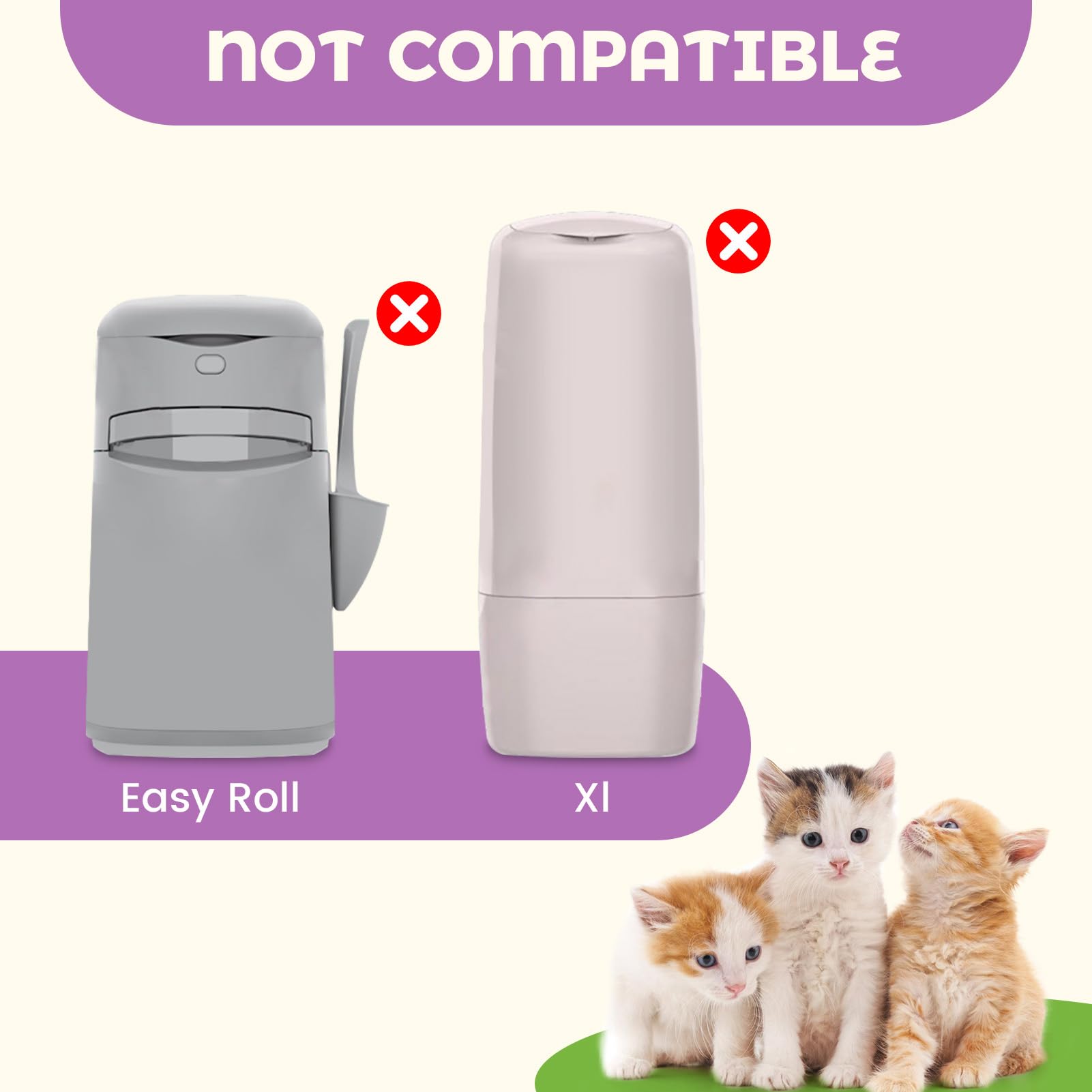 KINGLY leak-proof construction with reinforced seams keeps messes contained during disposal.
